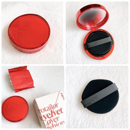 プロテーラービーベルベットカバークッション/espoir/クッションファンデーションを使ったクチコミ(6枚目)