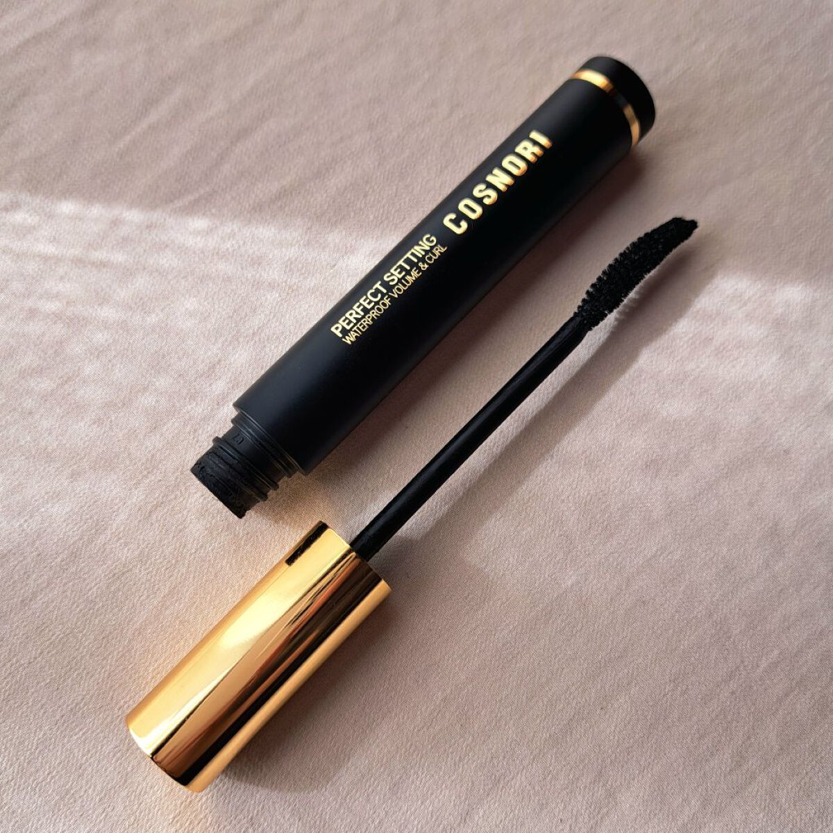 パーフェクトセッティングウォータープルーフマスカラ Volume&Curl/COSNORI/マスカラを使ったクチコミ（1枚目）