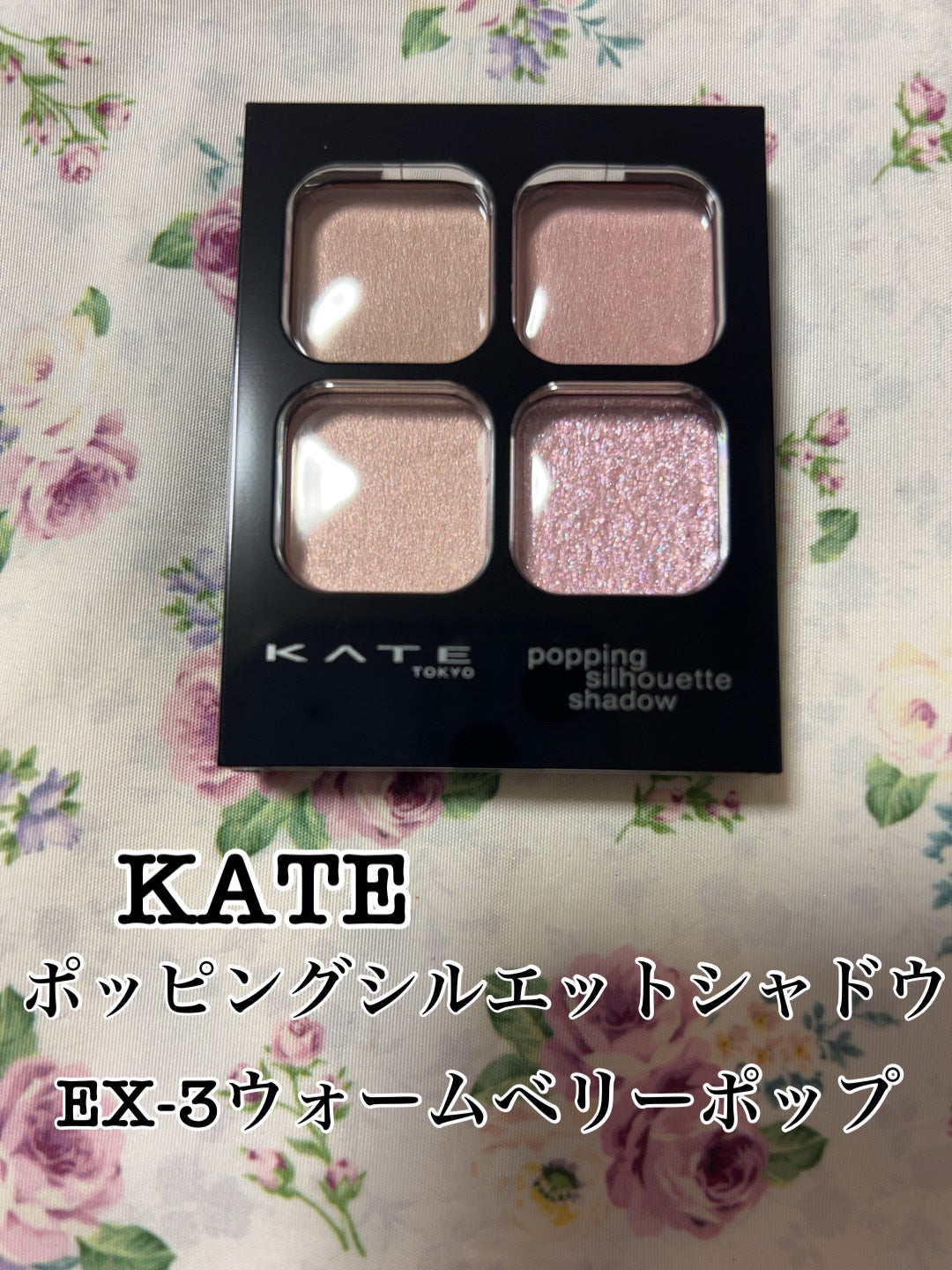 ケイト ポッピングシルエットシャドウ/KATE/アイシャドウパレットを使ったクチコミ(1枚目)