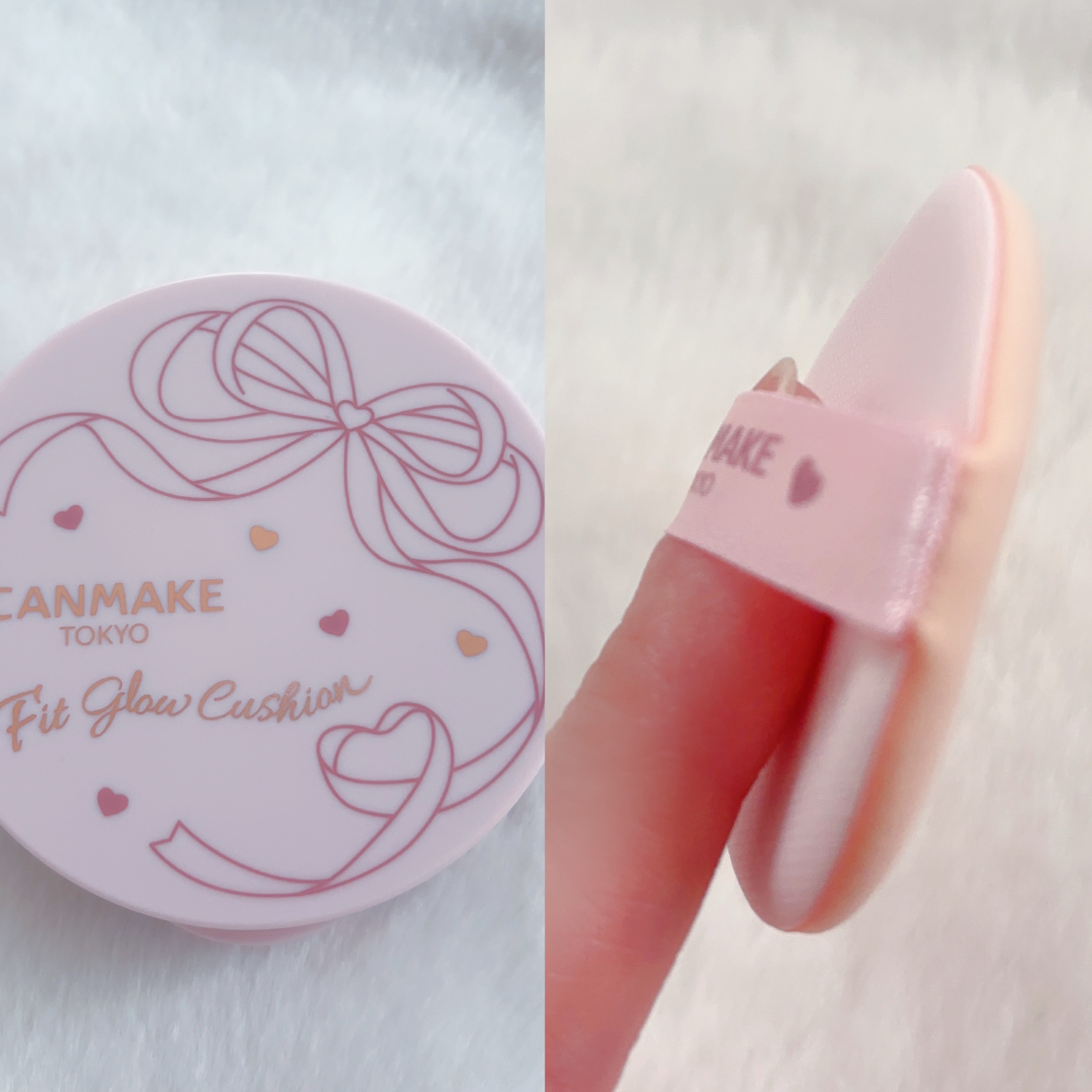 フィットグロウクッション/キャンメイク/クッションファンデーションを使ったクチコミ（2枚目）