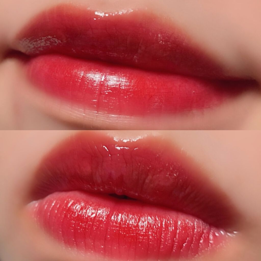 デューティント 【旧】08 春の夜/AMUSE/リップティントを使ったクチコミ（3枚目）