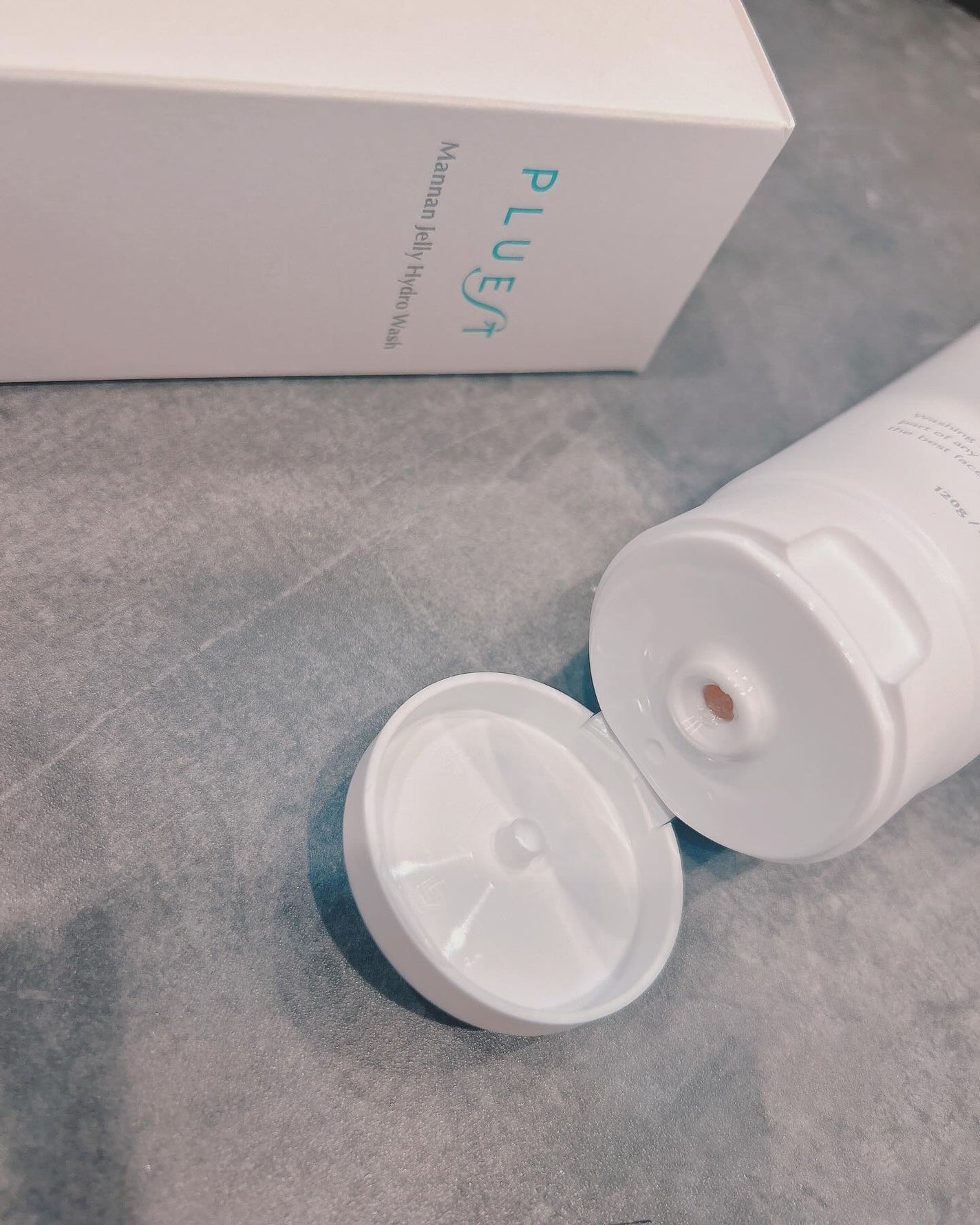 マンナンジェリーハイドロウォッシュ/PLUEST/洗顔料を使ったクチコミ(2枚目)