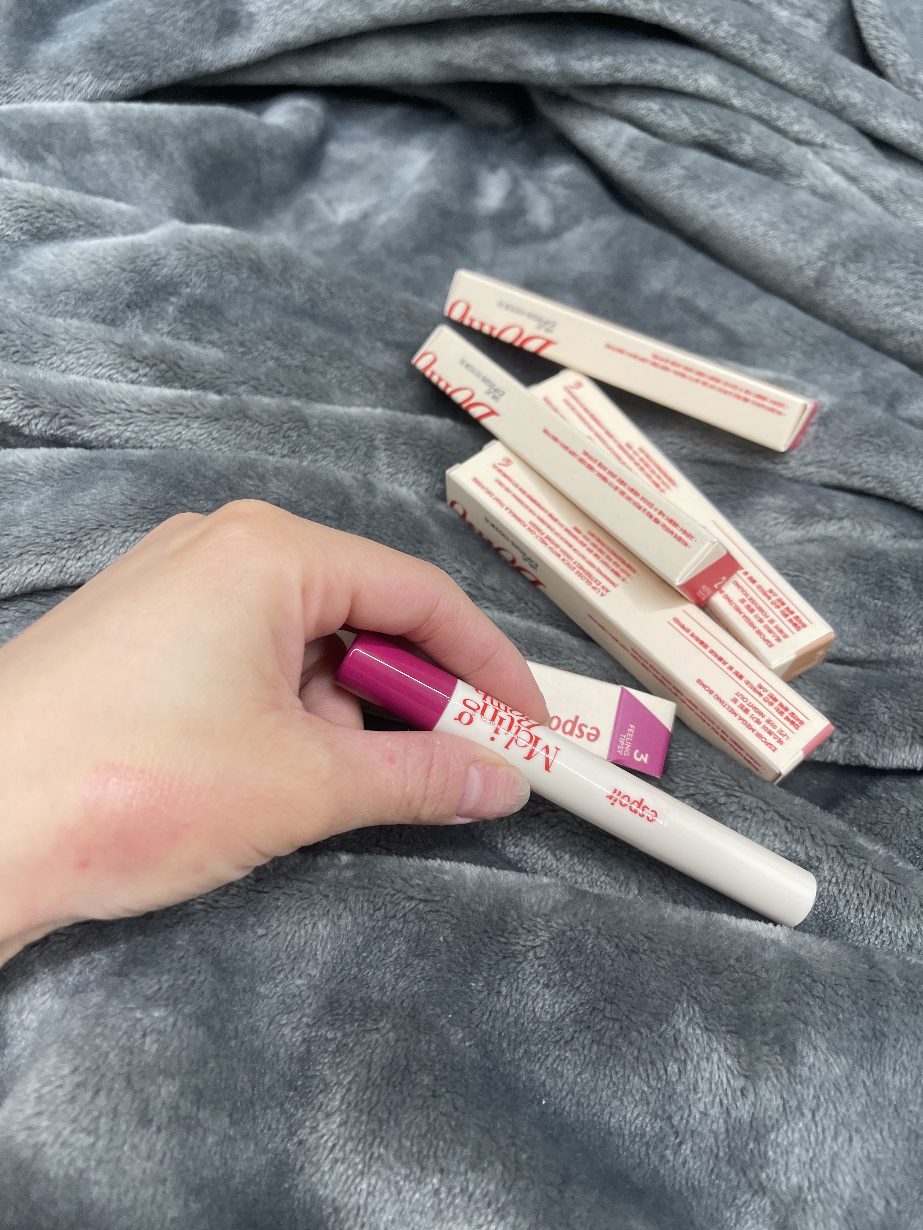 メガメルティングバーム 2号 ホッティートッティ/espoir/リップライナーを使ったクチコミ（2枚目）