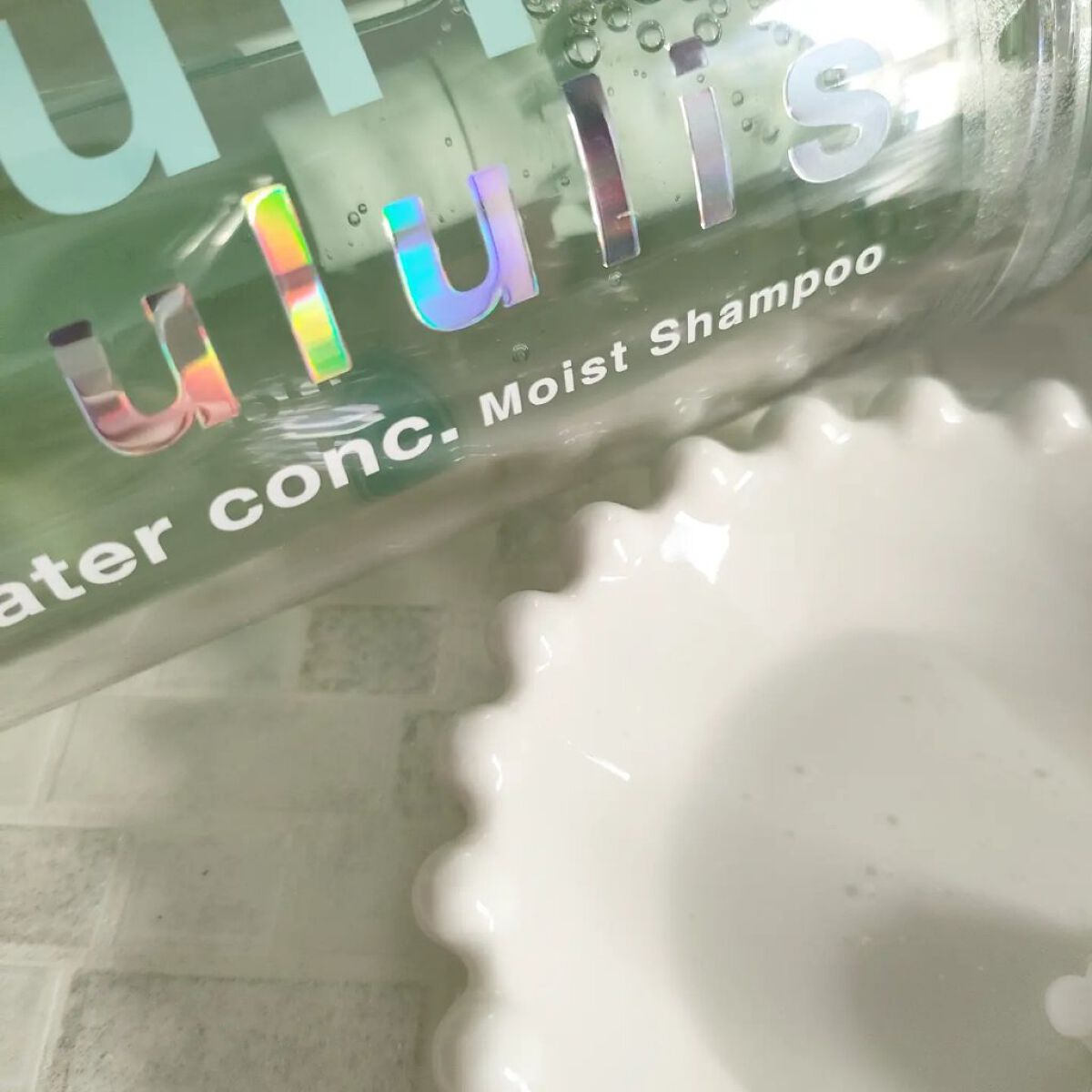 ウォーターコンク モイストシャンプー/ヘアトリートメント/ululis/市販シャンプーを使ったクチコミ（3枚目）