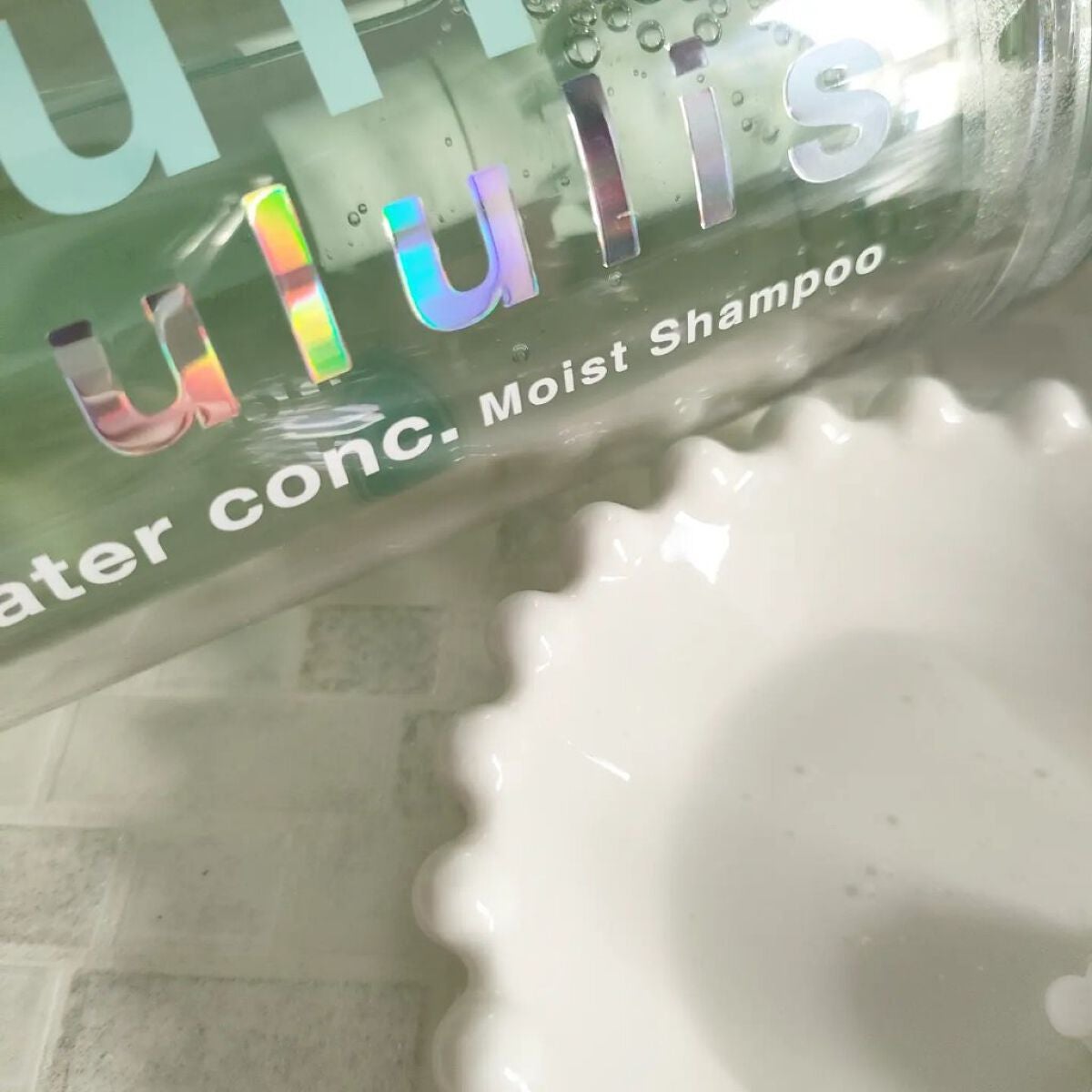 ウォーターコンク モイストシャンプー/ヘアトリートメント/ululis/市販シャンプーを使ったクチコミ(3枚目)