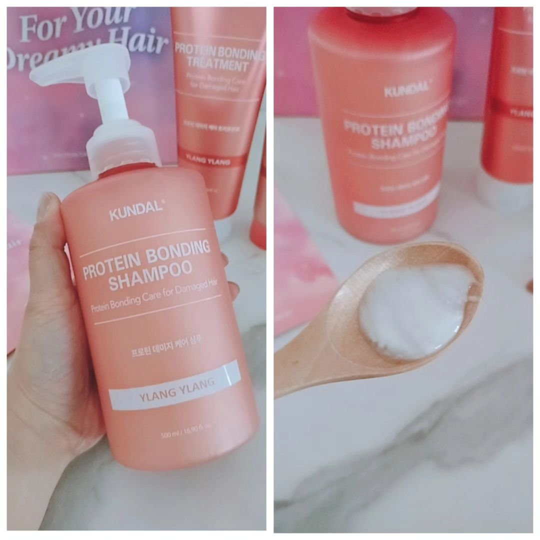 クンダル ダメージケア シャンプー/トリートメント/KUNDAL/市販シャンプーを使ったクチコミ（3枚目）