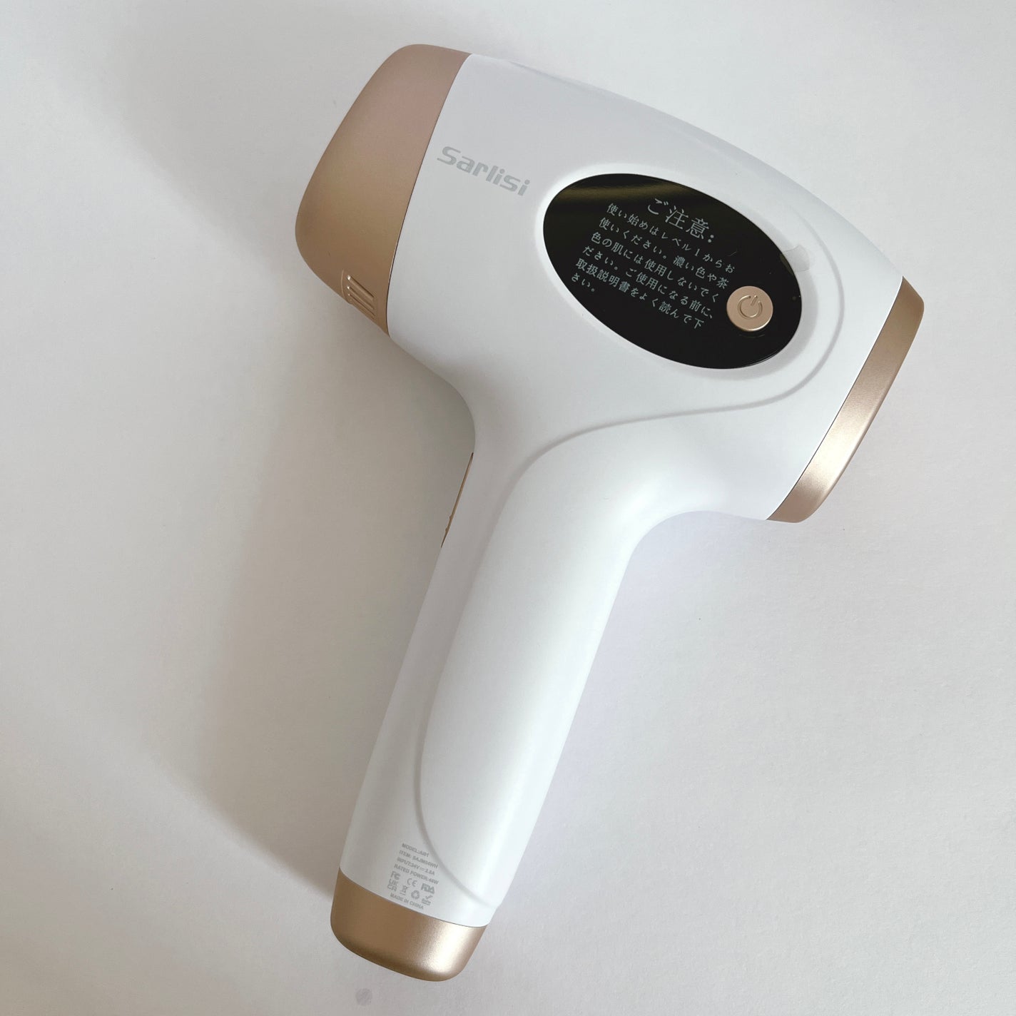 光脱毛器 VIO/Sarlisi/家庭用脱毛器を使ったクチコミ(4枚目)