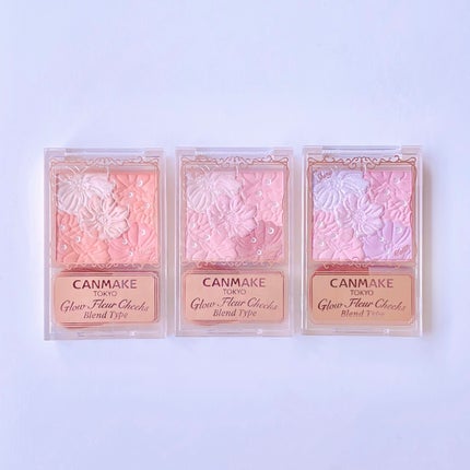 グロウフルールチークス(ブレンドタイプ)/キャンメイク/パウダーチークを使ったクチコミ(5枚目)