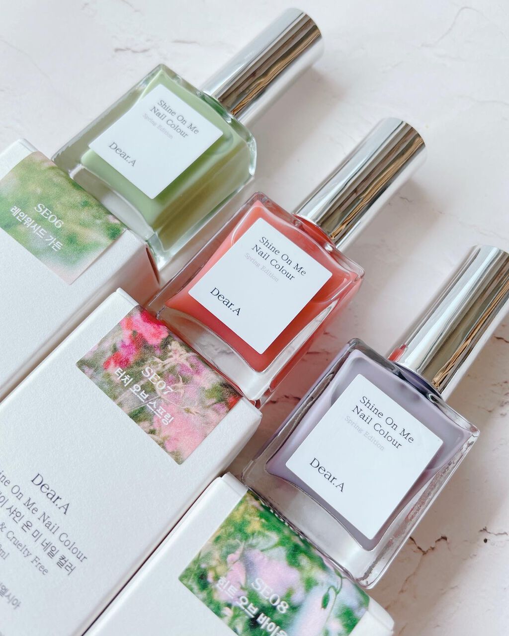 シャインオンミーネイルカラー/Dear.A/マニキュアを使ったクチコミ(2枚目)
