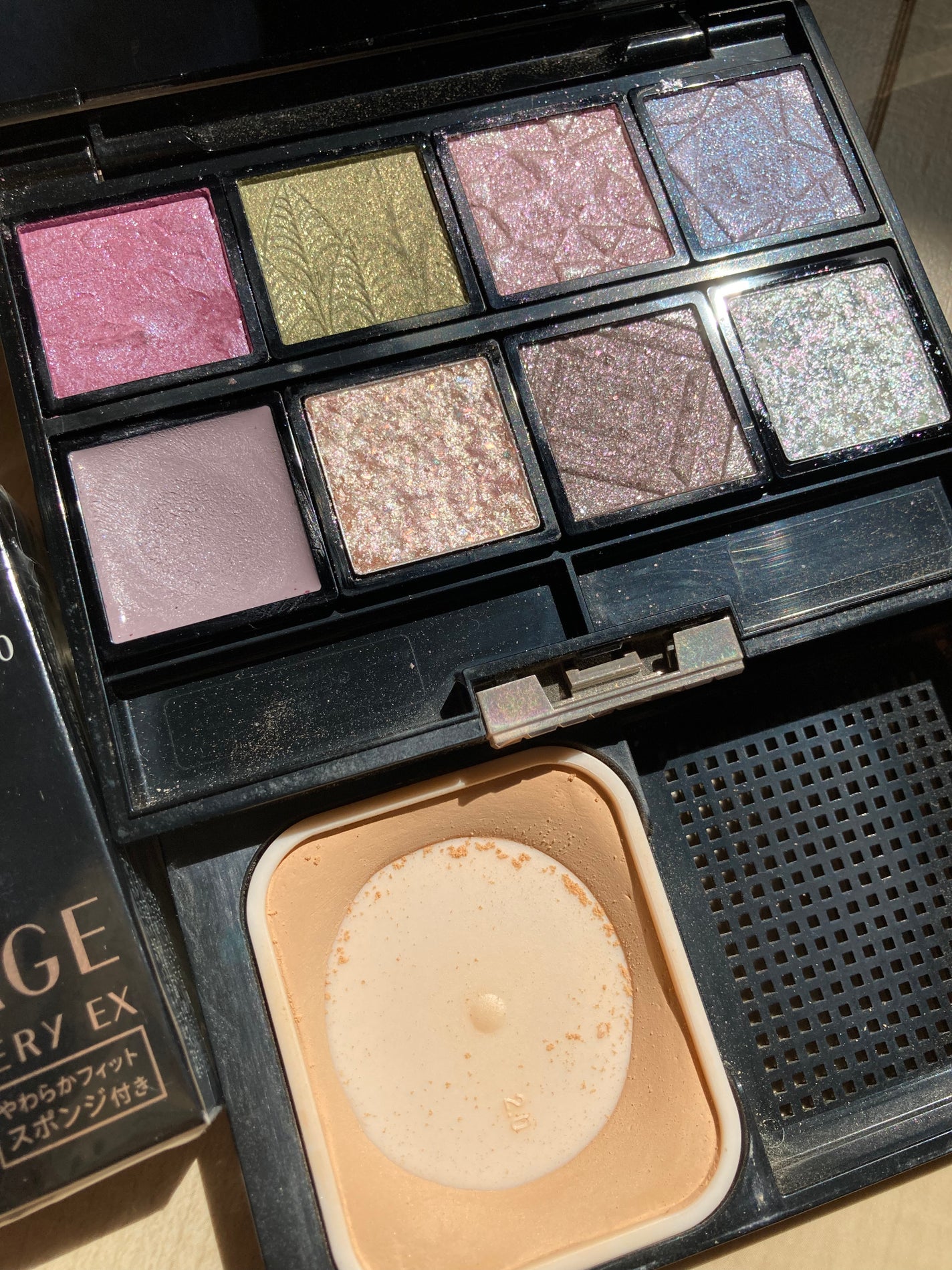 ドラマティックパウダリー EX/マキアージュ/パウダーファンデーションを使ったクチコミ(3枚目)