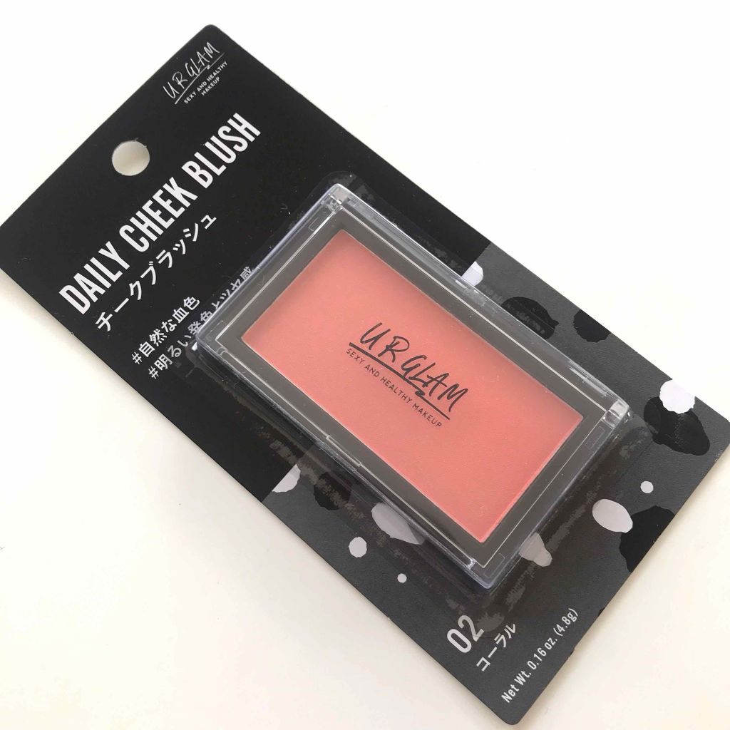 UR GLAM　FACE BRUSH/U R GLAM/メイクブラシを使ったクチコミ（1枚目）