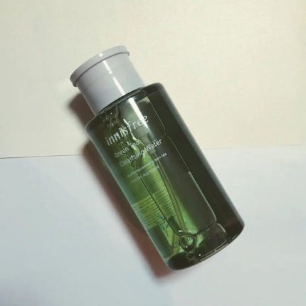 グリーンティー クレンジングウォーター/innisfree/クレンジングウォーターを使ったクチコミ(1枚目)