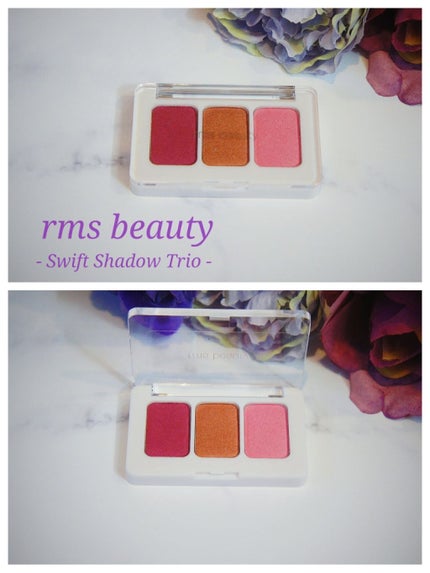 スウィフトシャドウトリオ/rms beauty/アイシャドウパレットを使ったクチコミ(1枚目)