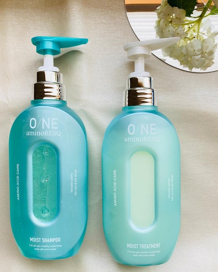 ワン アミノレスキューモイストシャンプー/トリートメント/アミノレスキュー/市販シャンプーを使ったクチコミ(9枚目)