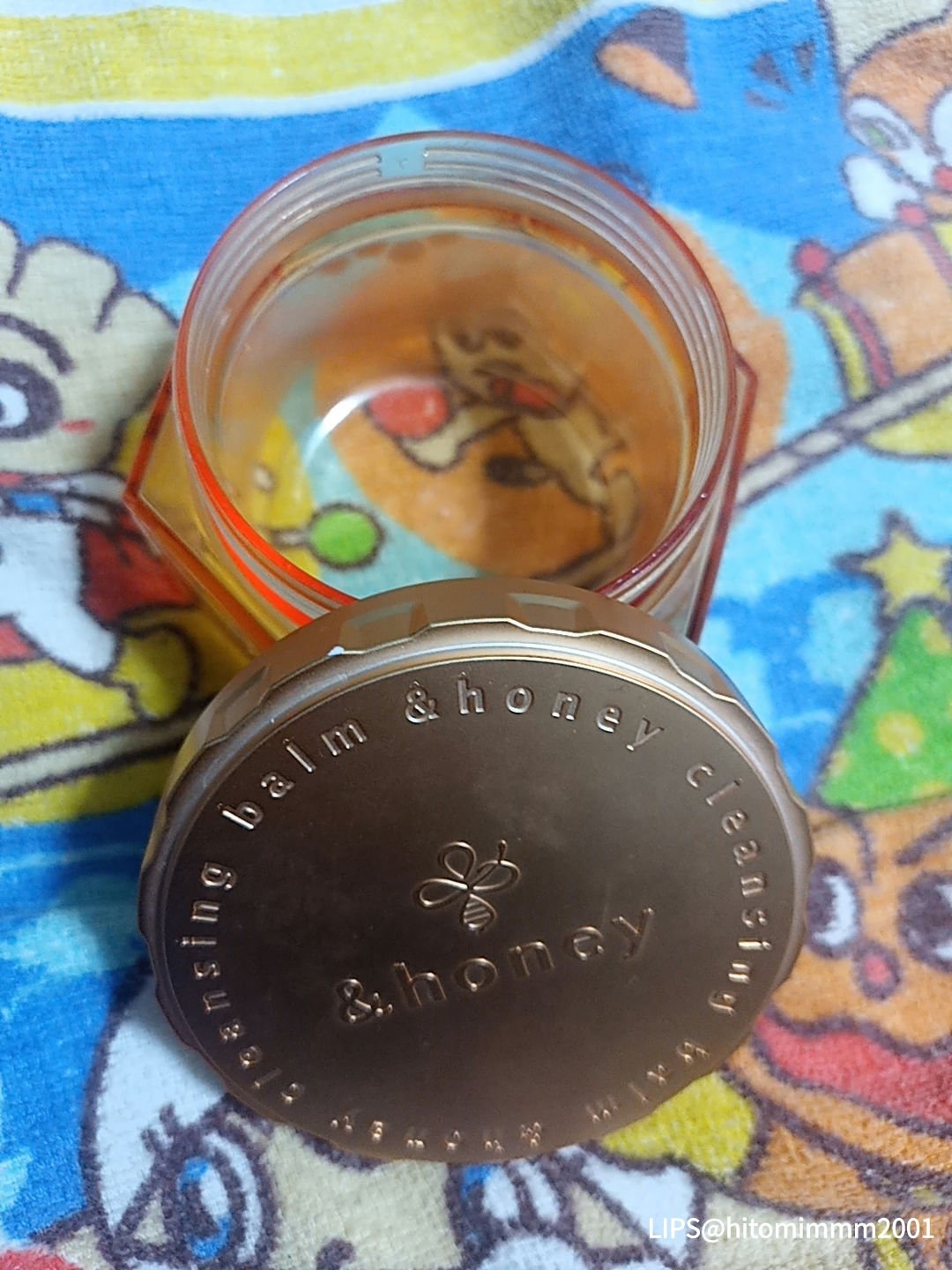 ＆honey キンモクセイ クレンジングバーム クリア/&honey/クレンジングバームを使ったクチコミ（2枚目）