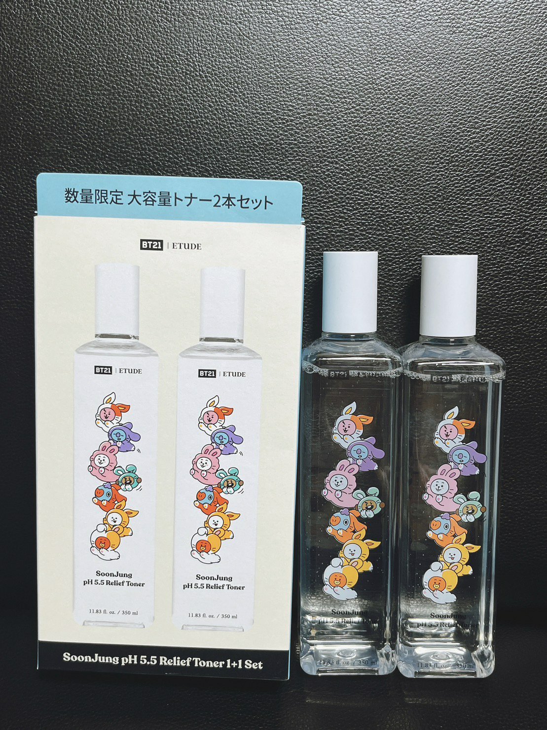 BT21　スンジョン　トナーセット/ETUDE/スキンケア・基礎化粧品を使ったクチコミ（1枚目）