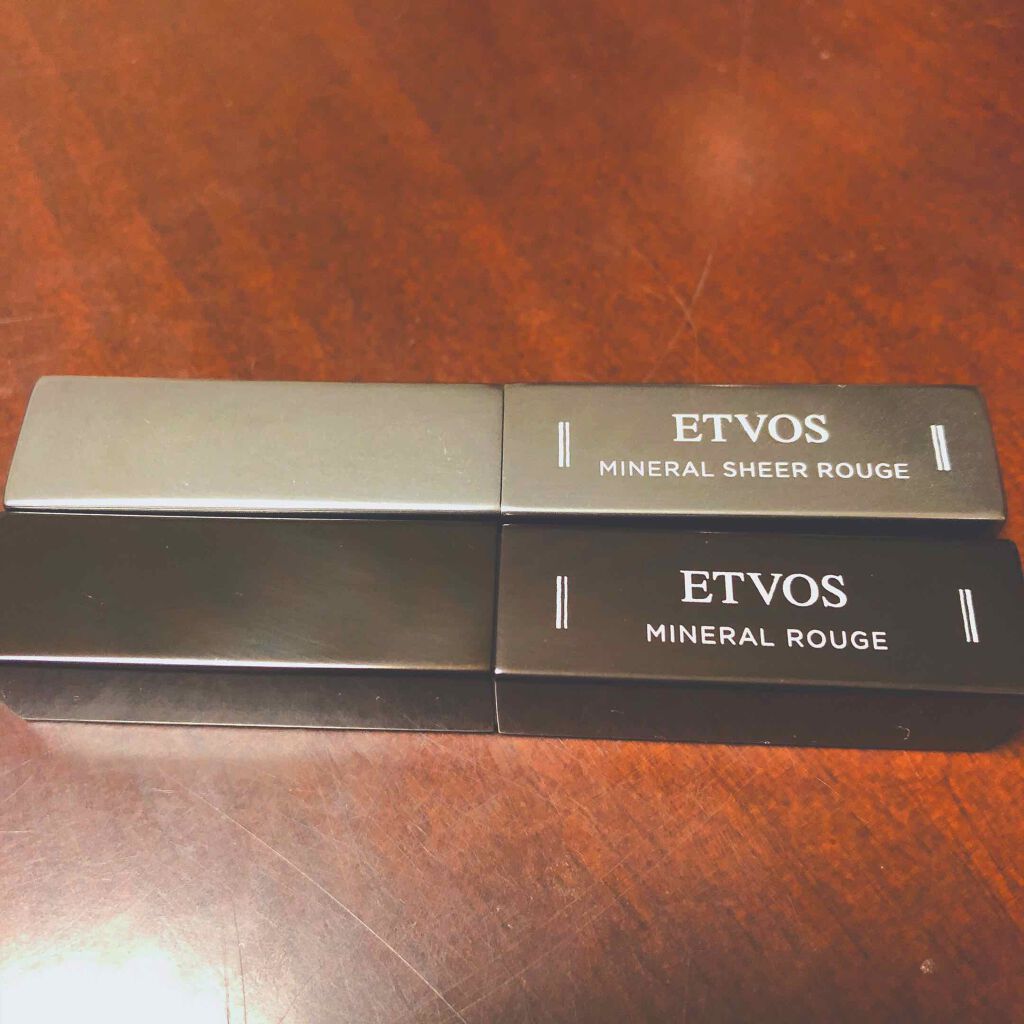 ミネラルシアールージュ/エトヴォス/口紅を使ったクチコミ（1枚目）
