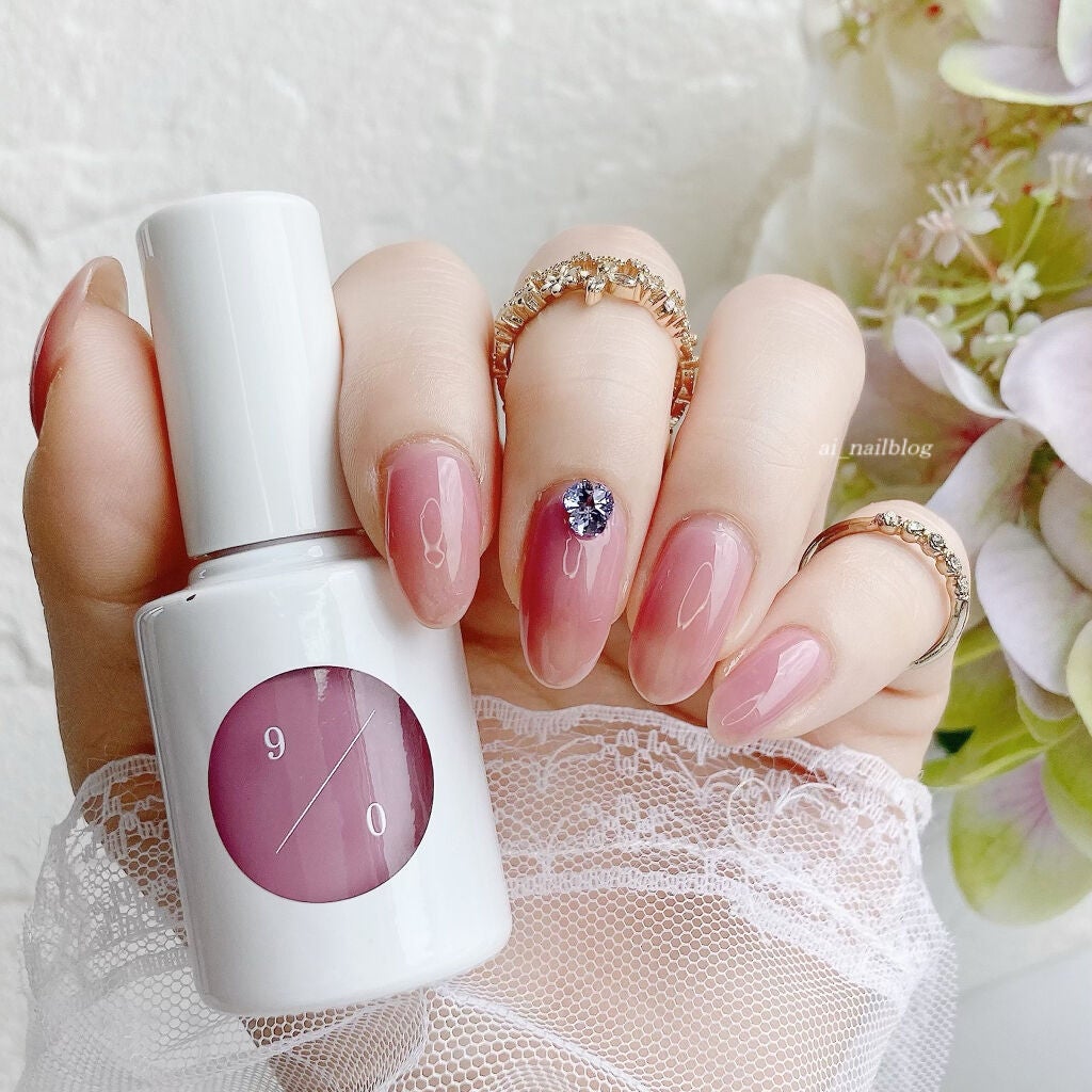 カラーベースコート ゼロ/uka/オールインワンネイルを使ったクチコミ(1枚目)