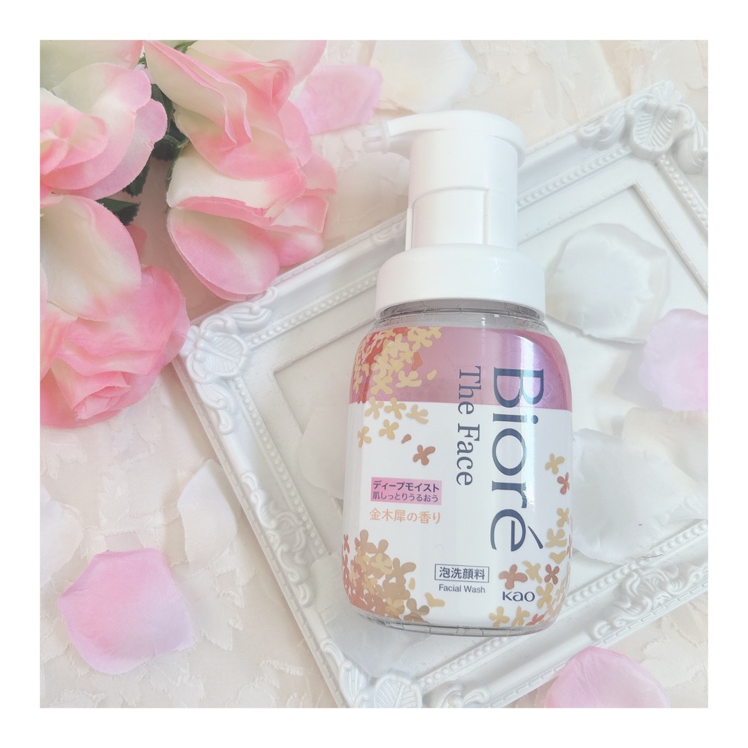 ビオレｕザ ボディ 泡タイプ ボディウォッシュ 金木犀の香り/ビオレu/ボディソープを使ったクチコミ（1枚目）