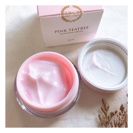 ピンクティーツリークリーム/APLIN/フェイスクリームを使ったクチコミ(3枚目)