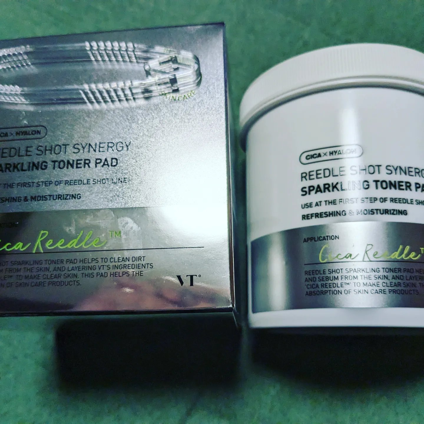 リードルショットシナジースパークリングトナーパッド/VT/トナーパッドを使ったクチコミ（1枚目）