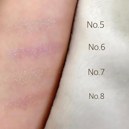 プリティー イージーグリッタースティック/unleashia/グリッターを使ったクチコミ(2枚目)