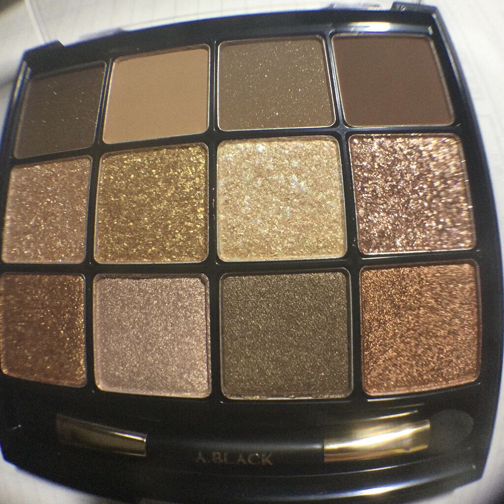 グラムチェンジマルチパレット 01 キャラメルブラウン/A.BLACK/マルチパレットを使ったクチコミ（2枚目）