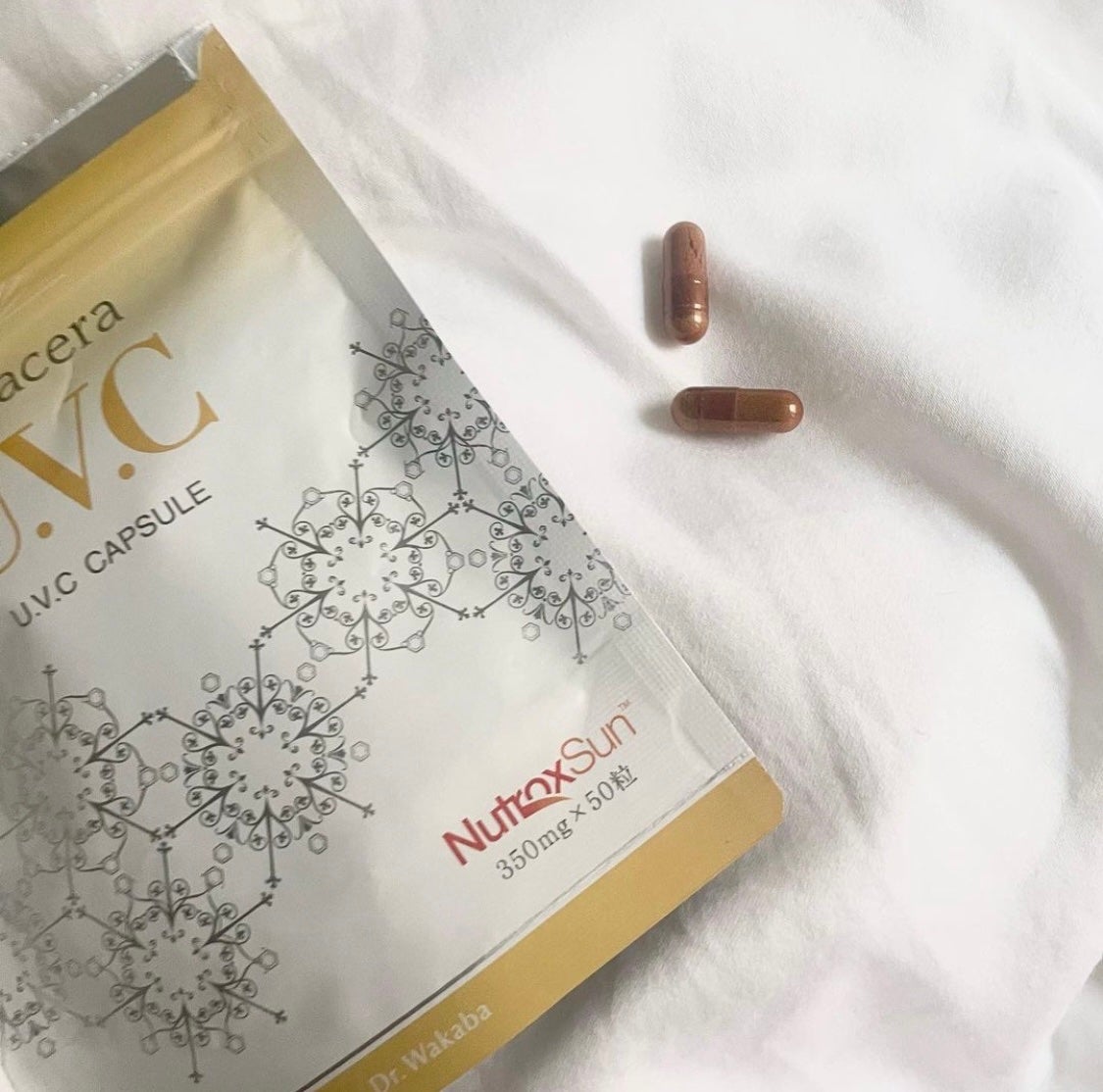 U.V.Cカプセル/フラセラ/美容サプリメントを使ったクチコミ(2枚目)