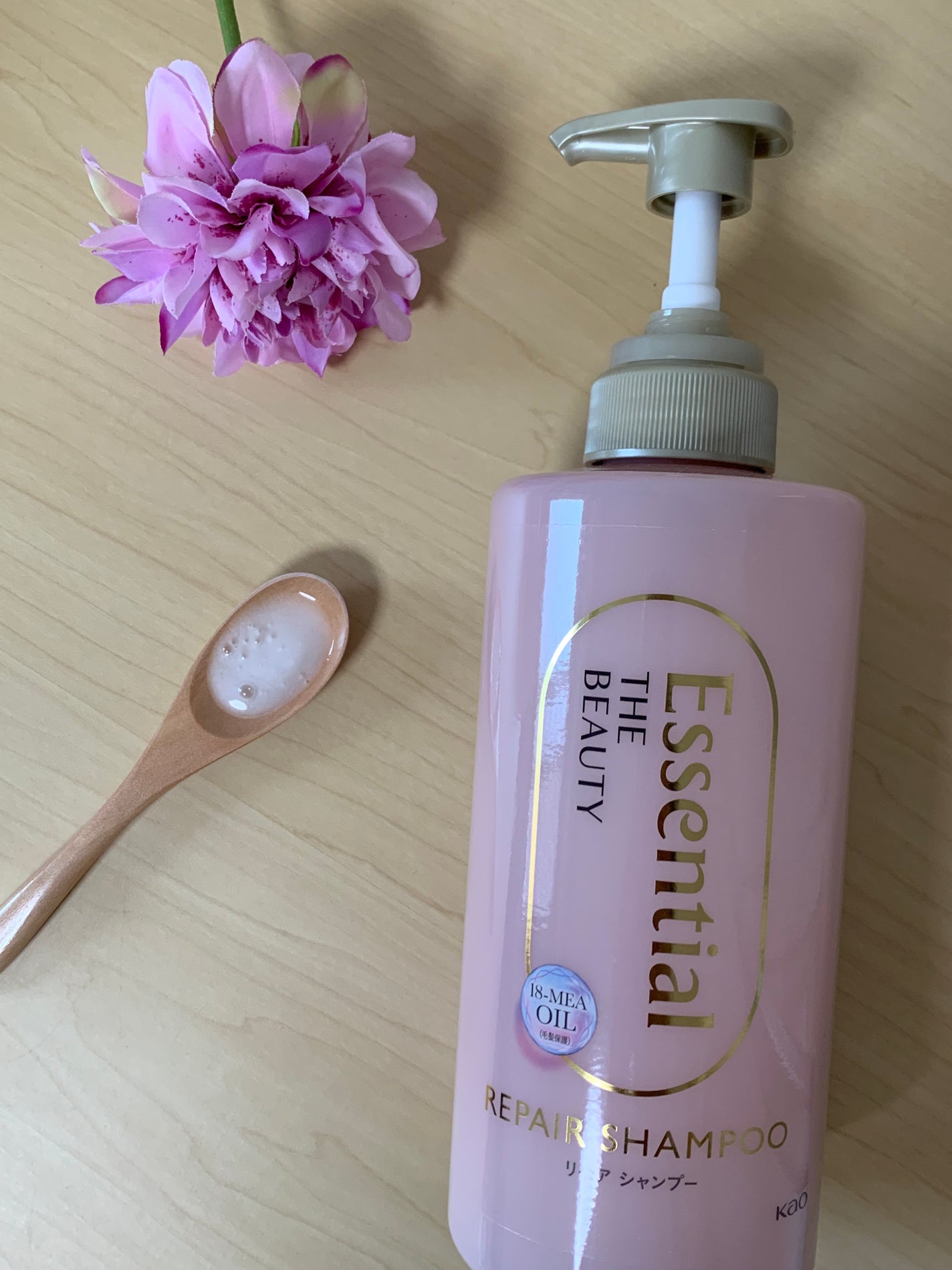 ザビューティ リペアシャンプー・コンディショナー/エッセンシャル/市販シャンプーを使ったクチコミ(2枚目)