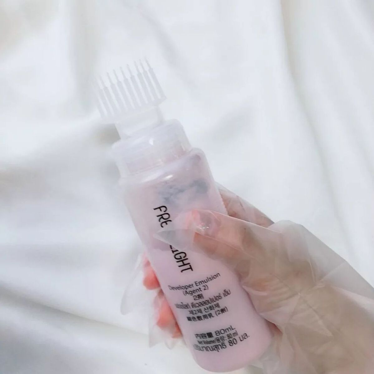 ミルキーヘアカラー/フレッシュライト/ヘアカラーを使ったクチコミ(4枚目)