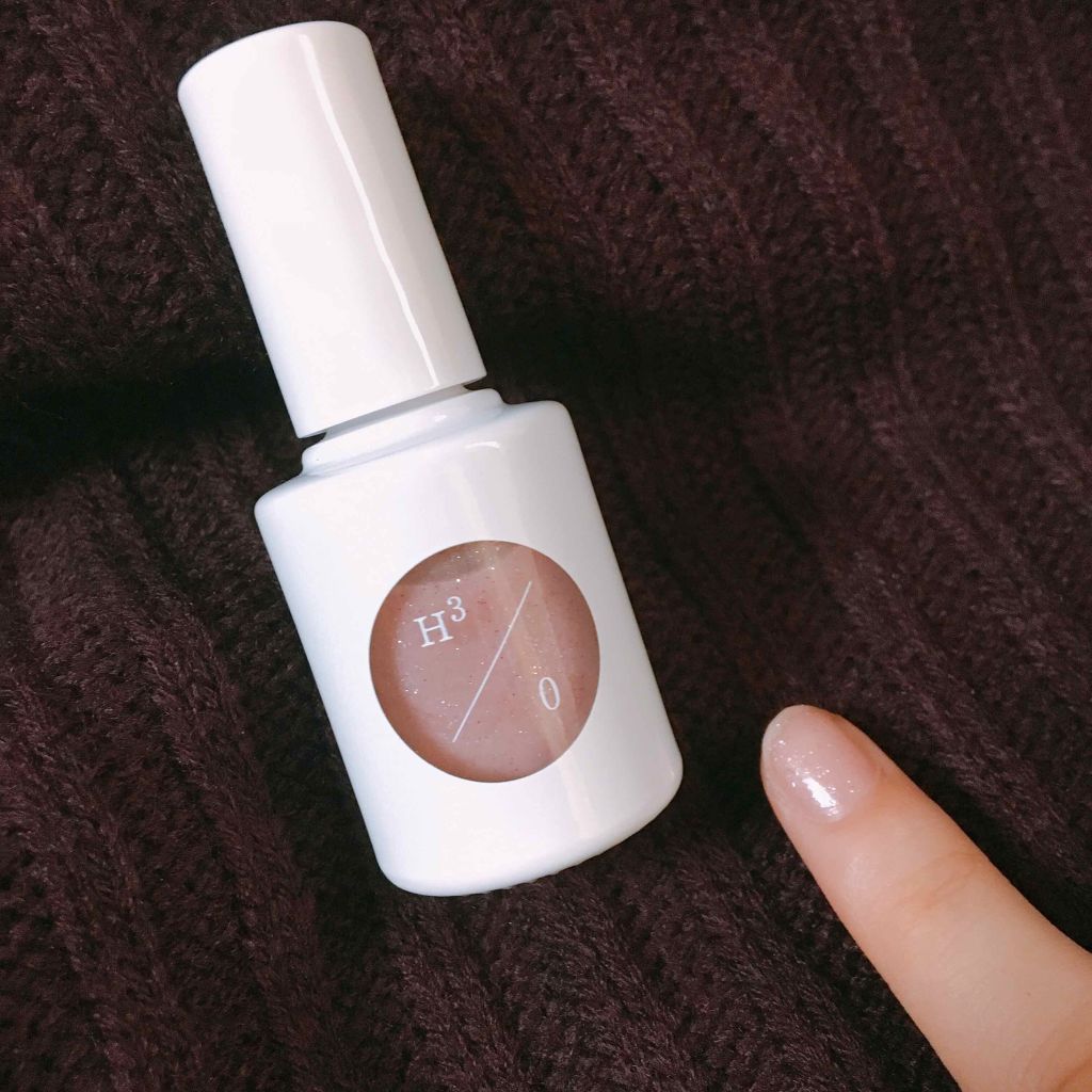 ウカ ラメベースコート ゼロ/uka/ネイルベースコートを使ったクチコミ（1枚目）