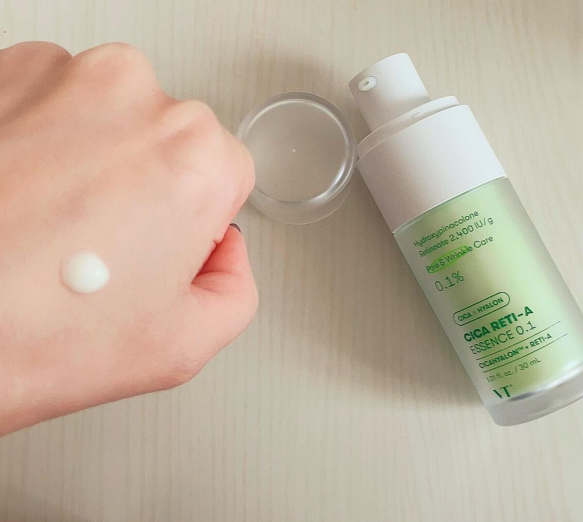 シカレチA エッセンス0.1/VT/美容液を使ったクチコミ(2枚目)