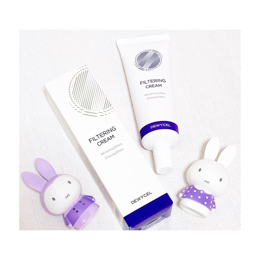 フィルタリングクリーム/DEWYCEL/日焼け止めクリームを使ったクチコミ（1枚目）