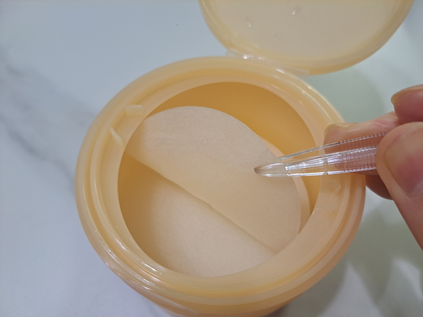 グルタチオンソームダークスポットパッドビタタッチ/Abib /トナーパッドを使ったクチコミ（3枚目）