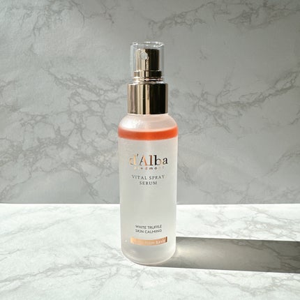 ダルバ ホワイトトリュフバイタルスプレーセラム/ダルバ/ミスト状化粧水を使ったクチコミ(1枚目)