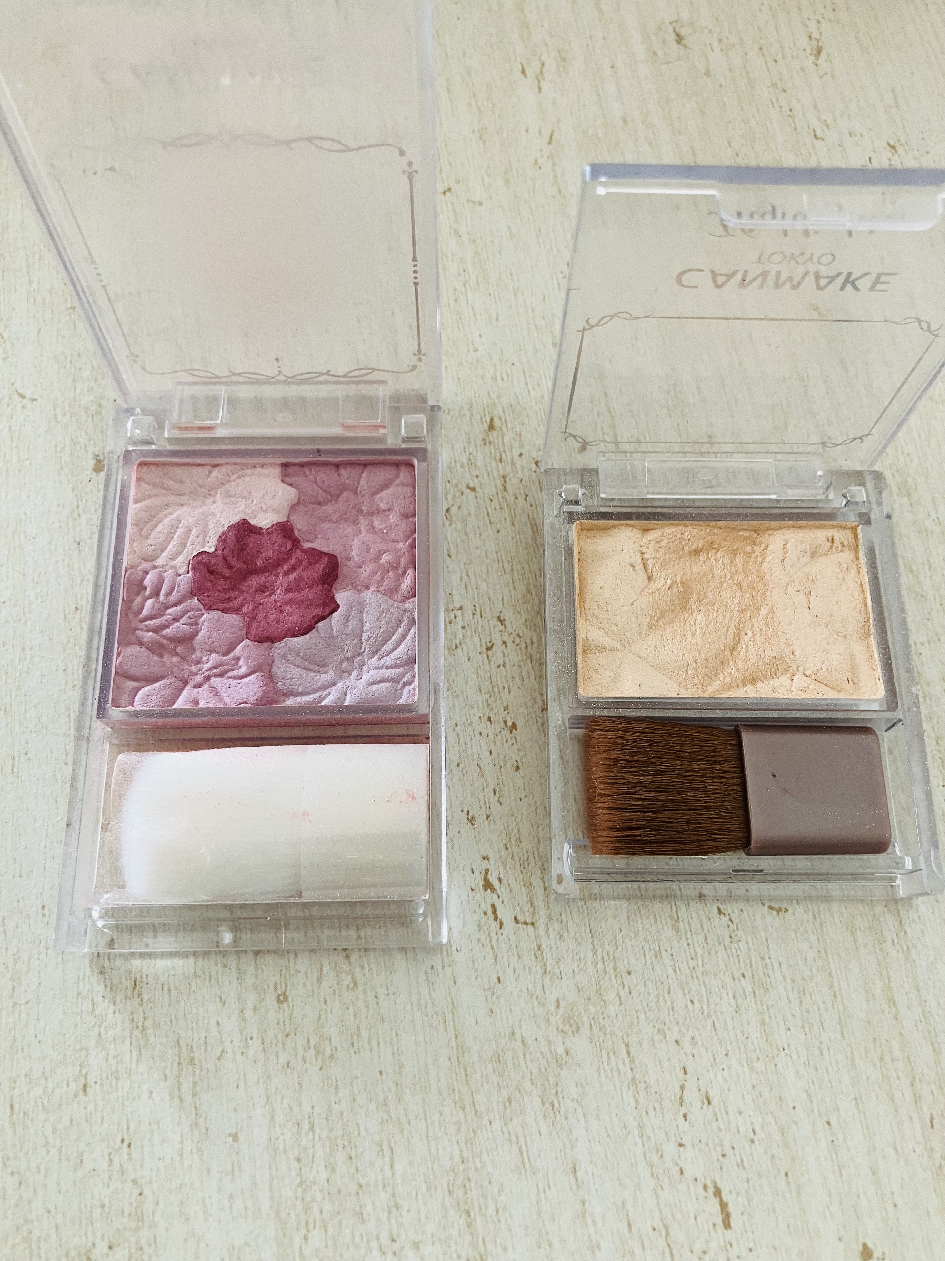 グロウフルールチークス/キャンメイク/パウダーチークを使ったクチコミ（1枚目）