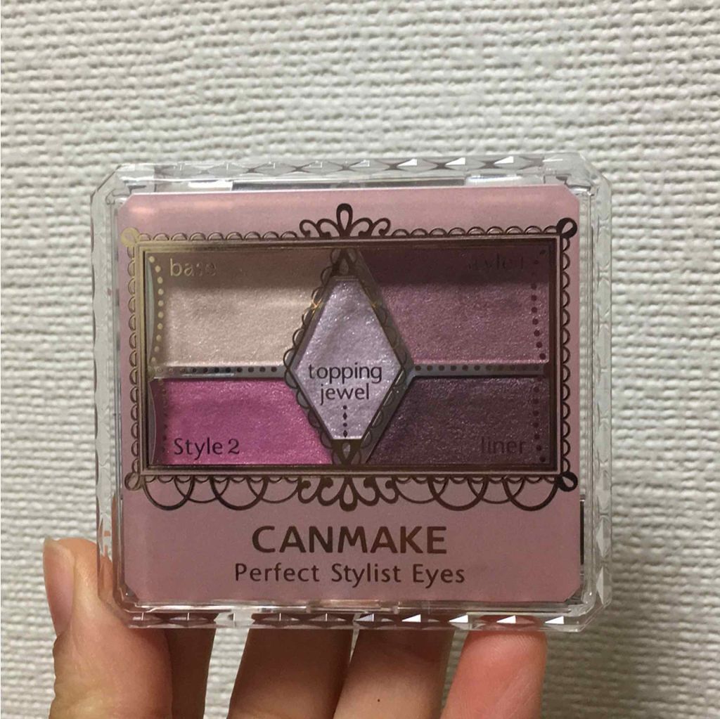【旧品】パーフェクトスタイリストアイズ/キャンメイク/アイシャドウパレットを使ったクチコミ(1枚目)