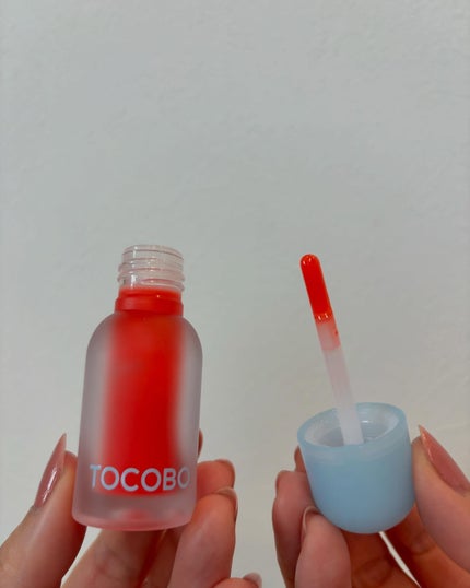 ジューシーベリープランピングリップオイル/TOCOBO/リップグロスを使ったクチコミ(6枚目)