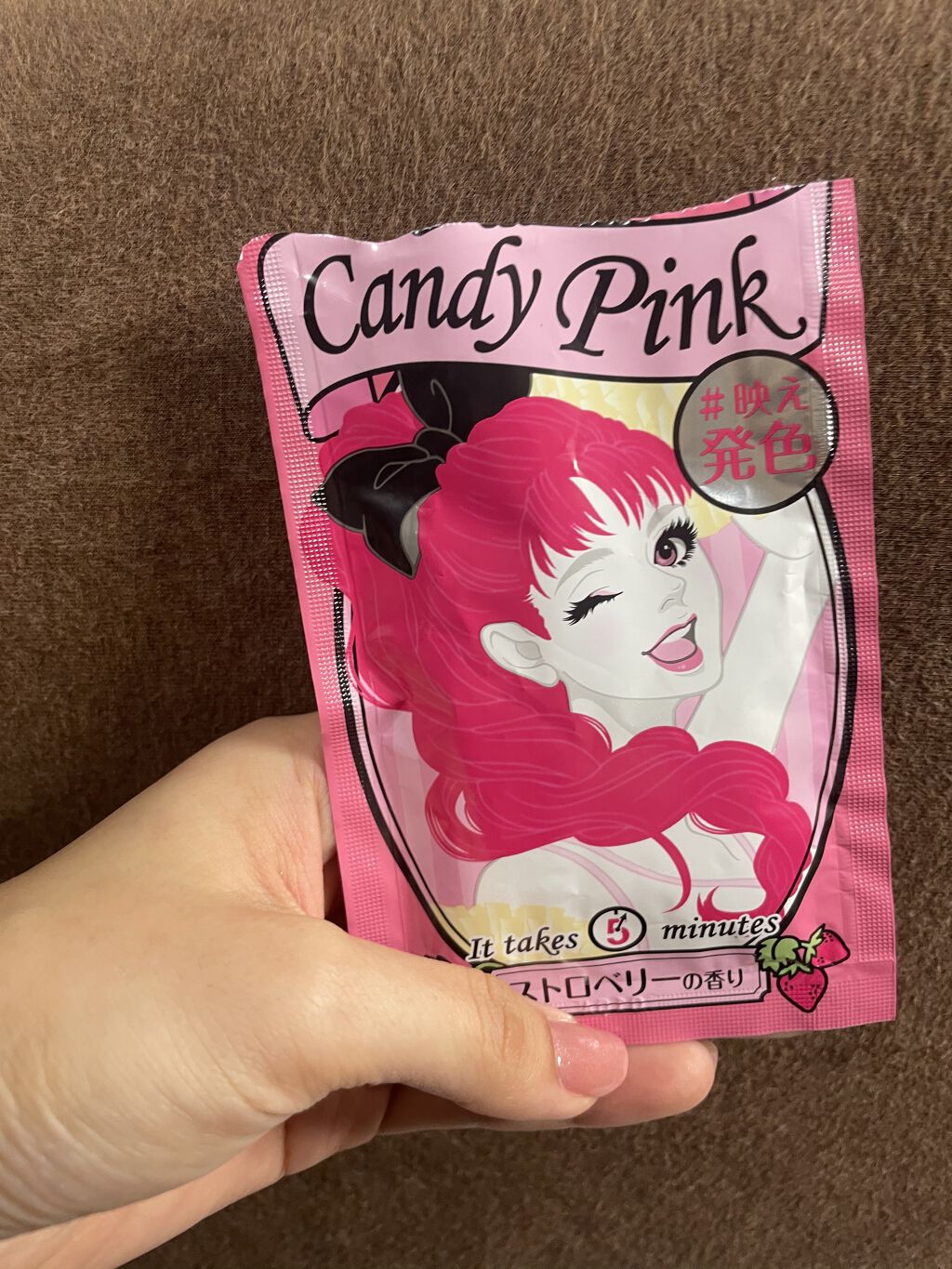 デビルズトリック キャンディピンク/クイスクイス/ヘアカラーを使ったクチコミ（2枚目）