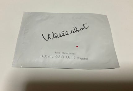 ホワイトショット QXS/ホワイトショット/シートマスク・パックを使ったクチコミ(1枚目)