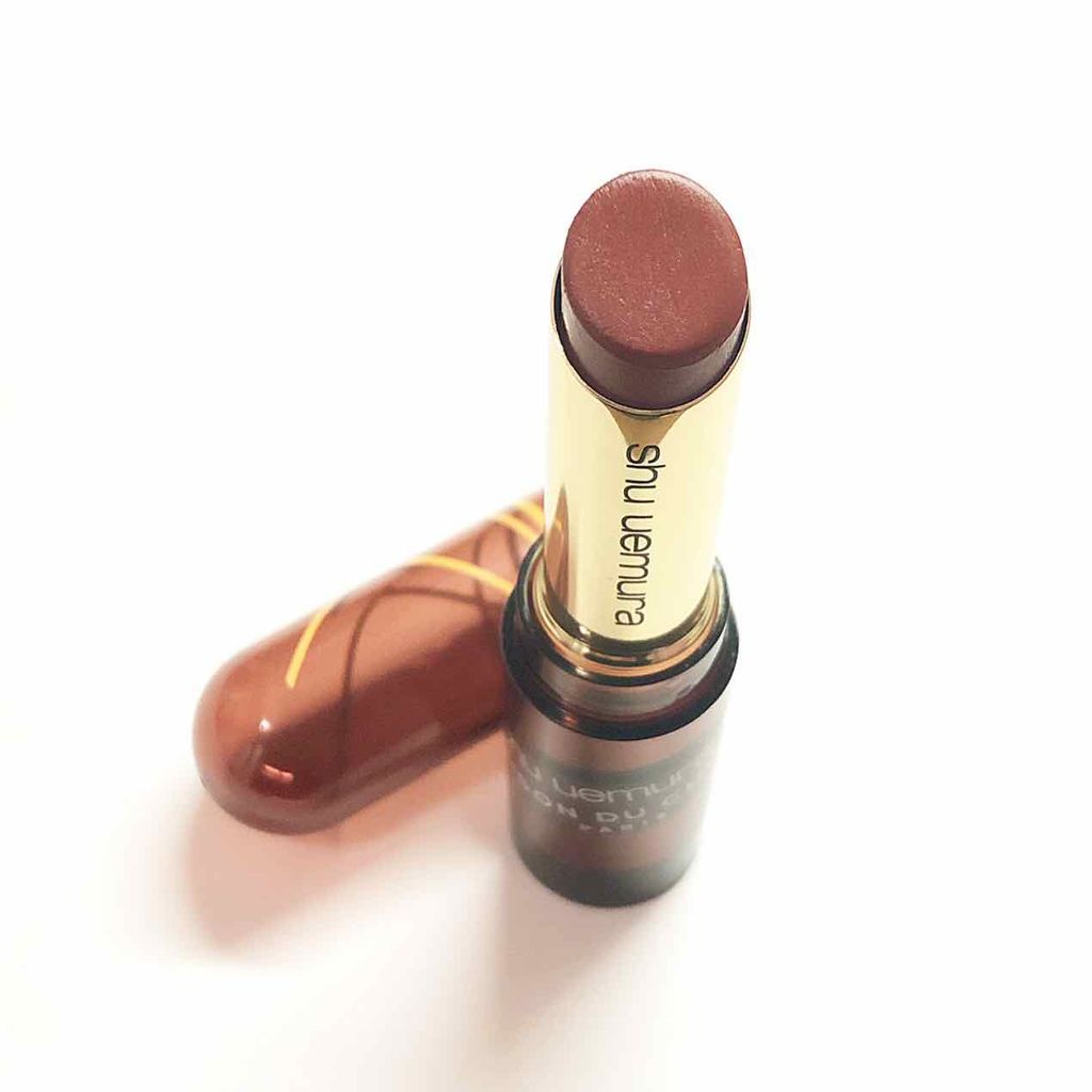 ルージュ アンリミテッド フランボワーズソルベ/shu uemura/口紅を使ったクチコミ（3枚目）