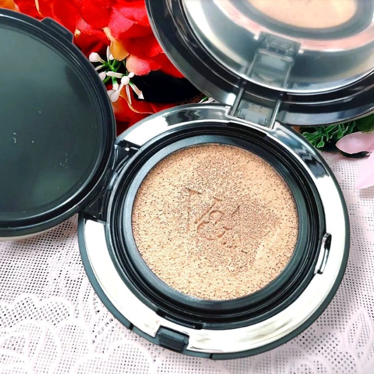 ロングウェアクッションファンデーション/V&Aビューティー/クッションファンデーションを使ったクチコミ(3枚目)