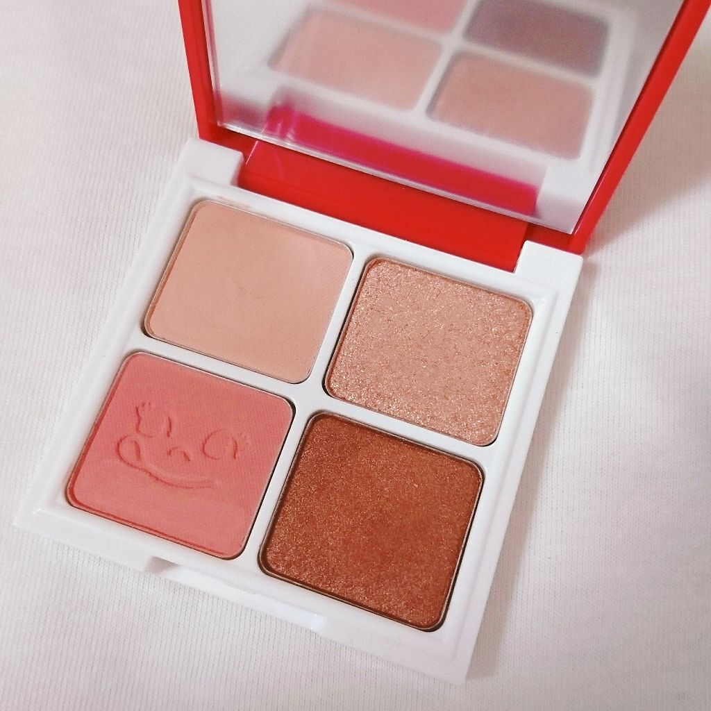 スイートペコエディション アイシャドウパレット/HOLIKA HOLIKA/アイシャドウパレットを使ったクチコミ（2枚目）