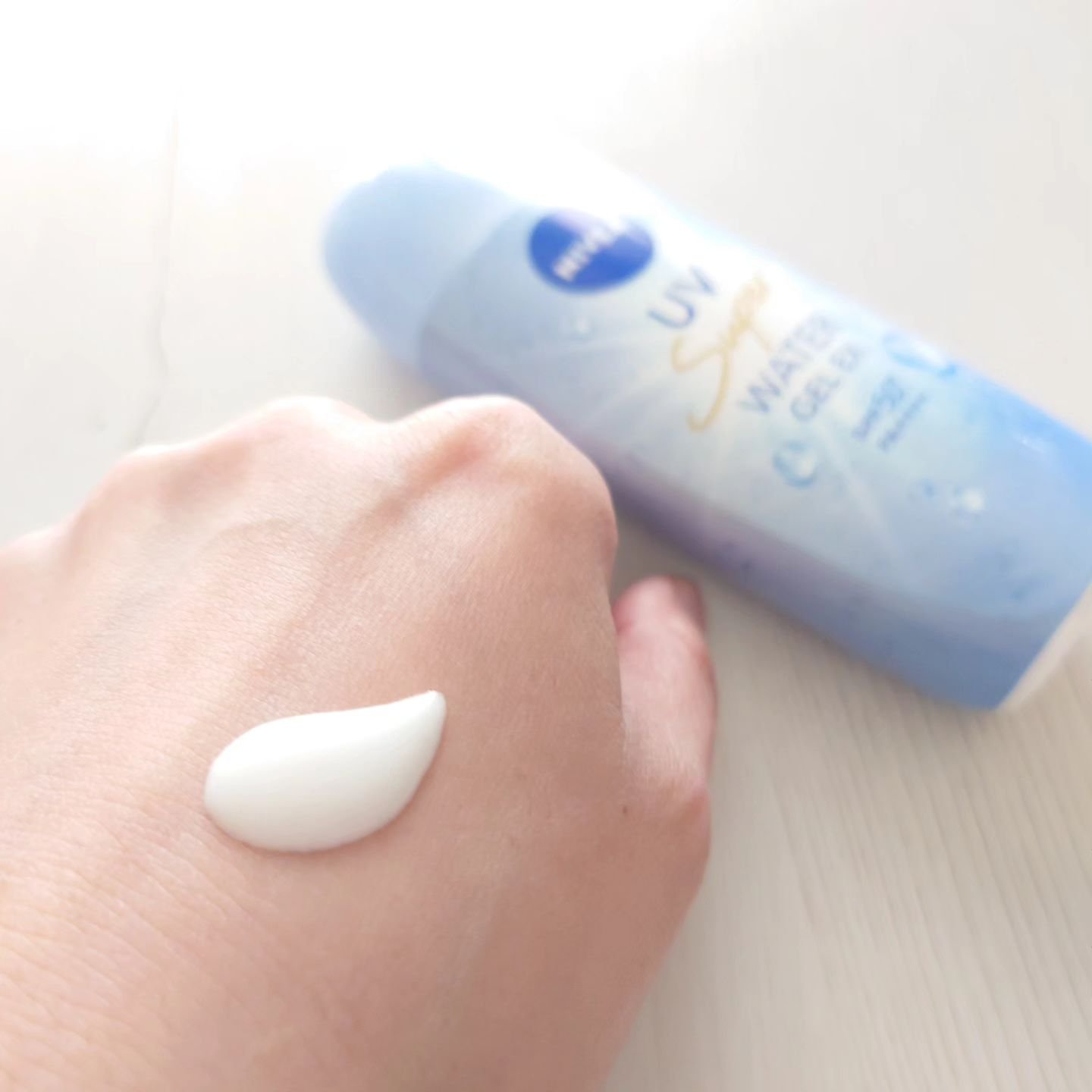 ニベアUV ウォータージェルEX/ニベア/日焼け止めジェルを使ったクチコミ（2枚目）