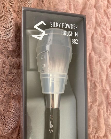 Sシルキーパウダーブラシ (M)882/fillimilli/メイクブラシを使ったクチコミ(1枚目)
