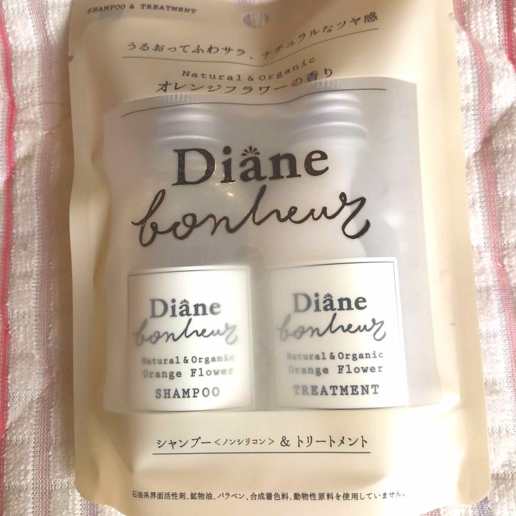 オレンジフラワーの香り/シャンプー＆トリートメント/ダイアン/市販シャンプーを使ったクチコミ（1枚目）