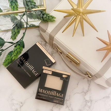 ドラマティックフェイスパウダー/マキアージュ/プレストパウダーを使ったクチコミ(1枚目)