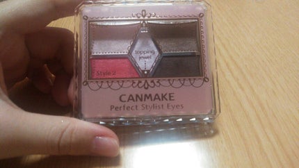 【旧品】パーフェクトスタイリストアイズ/キャンメイク/アイシャドウパレットを使ったクチコミ(1枚目)