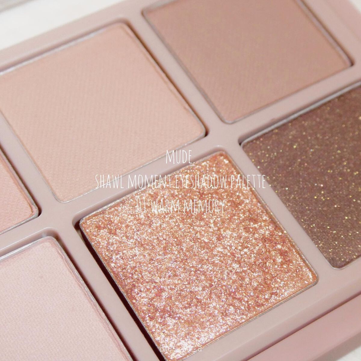 MDショールモーメント アイシャドウパレット/mude./アイシャドウパレットを使ったクチコミ（2枚目）