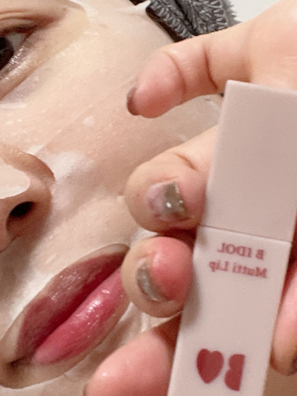 むっちリップ/b idol/口紅を使ったクチコミ(1枚目)